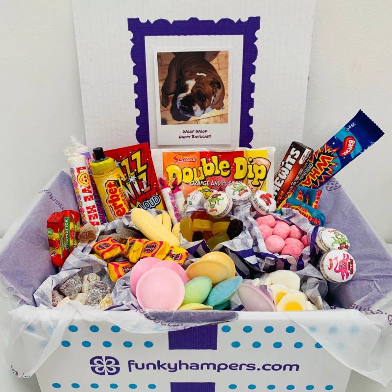 Personalised Deluxe PicBox Sweet Hamper