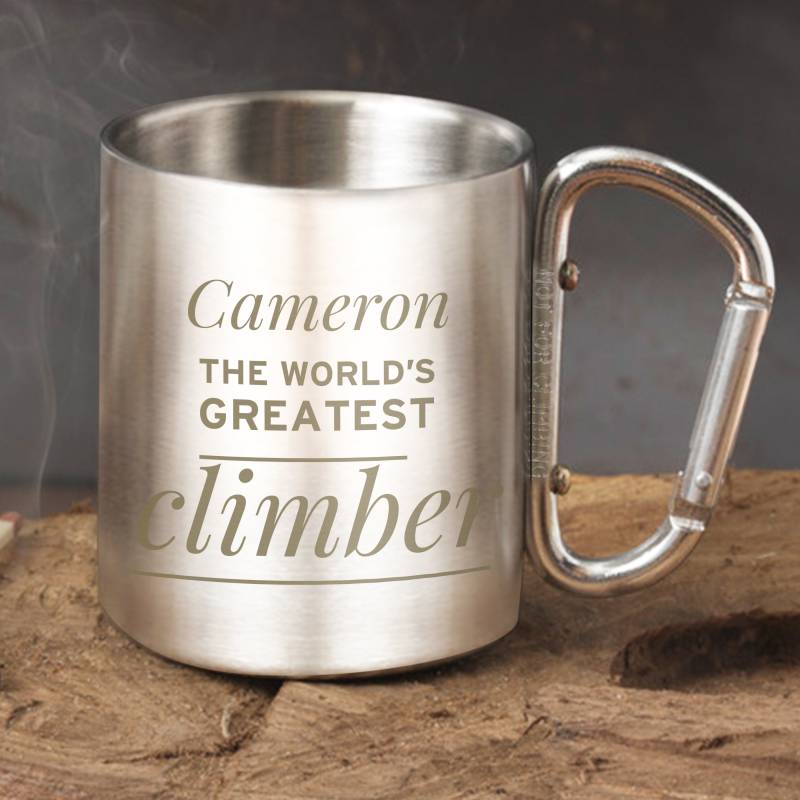 Personalised 'Any Message' Metal Mug