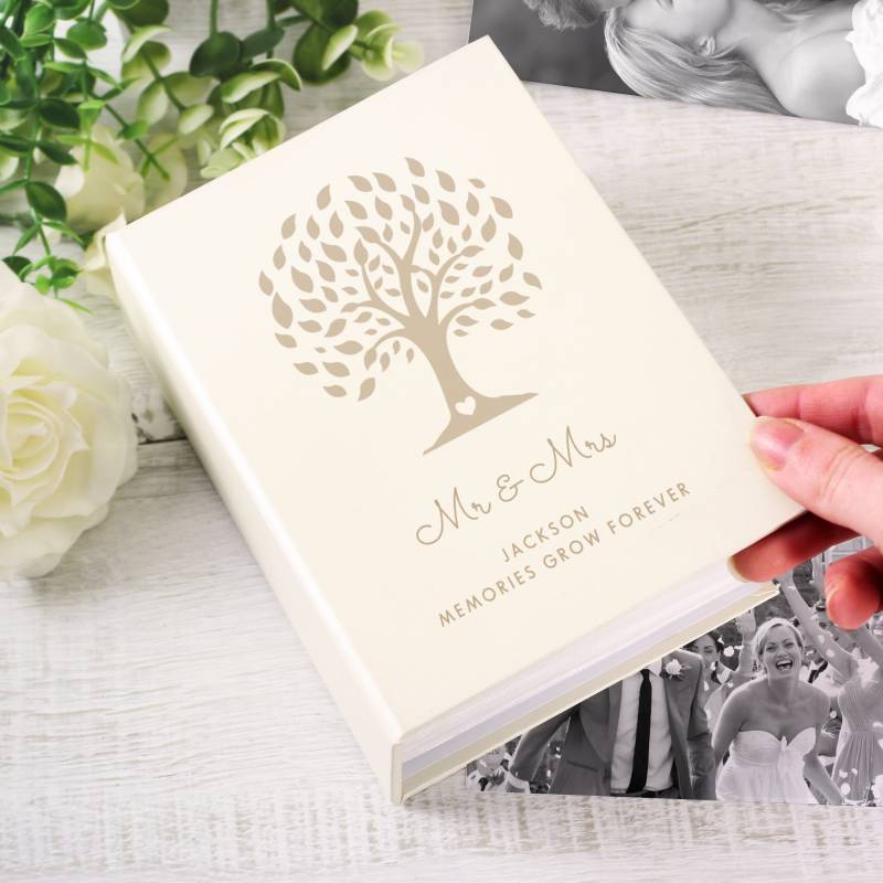 Personalised Family Tree 6x4 Photo Album with Sleeves